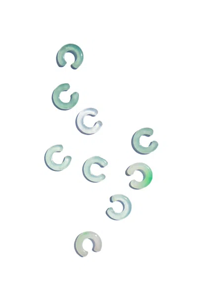 Seree Women's Abby Single Jade Cuff Earring In Pale Green