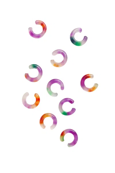 Seree Women's Abby Single Jade Cuff Earring In Purple