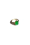 Seree Women's Dew Green Jade Stone Ring In Green
