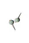 Seree Women's Green Mira Jadeite Sphere Studs