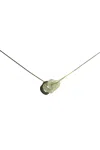 Seree Women's Green The Hearts Interlocking Jade Pendant Necklace In Green