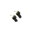 Seree Women's Green / White Robyn Pearl Jade Stone Drop Earrings In Green/white