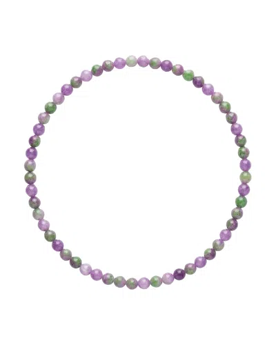 Seree Women's Lavender Field Beaded Jade Necklace In Purple