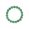 Seree Women's Manifest Collection Luck Green Crystal Beaded Bracelet
