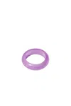 Seree Women's Pink / Purple Lilac Purple Jade Ring