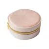 Seree Women's Round Jewelry Case - Pink In Pink