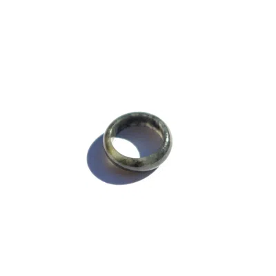 Seree Women's Sesame Grey Jade Ring In Gray
