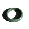 Seree Women's Tennis Opaque Green Jade Bangle - Green In Green