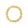Seree Women's Yellow / Orange Manifest Collection Abundance Yellow Crystal Beaded Bracelet