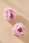 Serefina Floral Post Earrings In Pink
