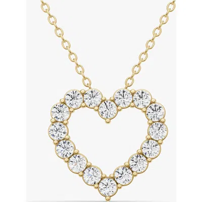 Sereia Official 14k Gold 0.5 Ct With Lab Diamonds Sereia's Heart Pendant