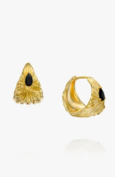 Sereia Official Dolce Oversized Earrings In Gold