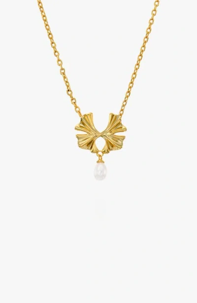 Sereia Official Simone Necklace In Gold