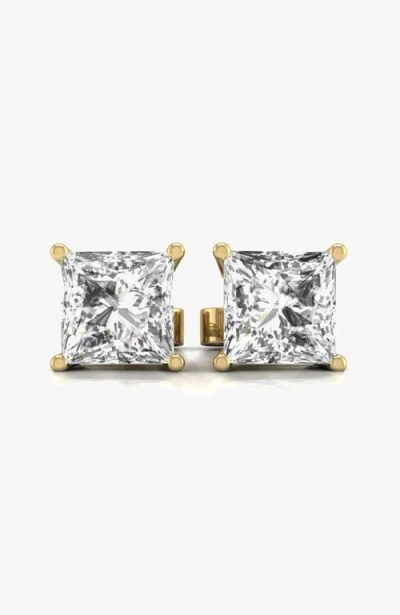 Sereia Official Studs 14k Gold 0.5 Carat The Princess Solitaire