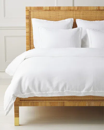 Serena & Lily Mar Vista Top Of Bed Sham In White