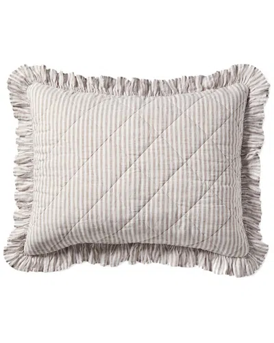 Serena & Lily Nantucket Stripe Linen Sham