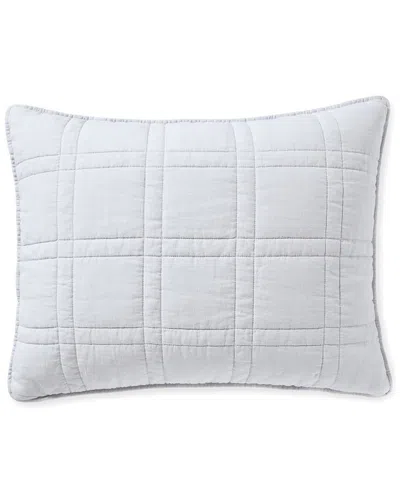 Serena & Lily The Washed Linen Quilt Sham In White