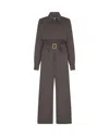 SERENA BUTE SERENA BUTE CARGO JUMPSUIT - SLATE GREY