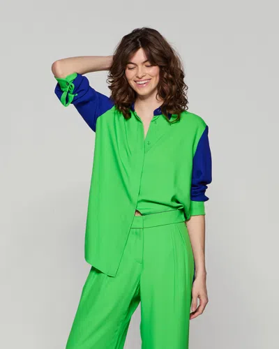Serena Bute Colour Block Boyfriend Shirt