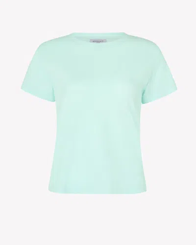 Serena Bute Cotton Short Sleeve T-shirt In Green