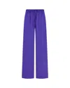 Serena Bute Cropped Jogger - Violet Blue