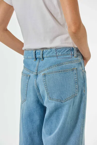 Serena Bute Denim Loose Fit Jeans In Blue