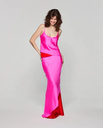 Serena Bute Double Layer Maxi Skirt