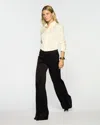 Serena Bute Wide Leg Jean In Black