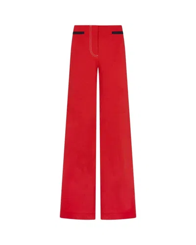 SERENA BUTE FLARE TROUSER WITH CONTRAST POCKETS