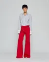 Serena Bute Flare Trouser With Contrast Pockets