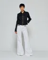 Serena Bute Flare Trouser With Contrast Pockets