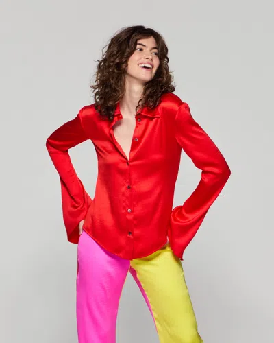 Serena Bute Flared Sleeve Shirt