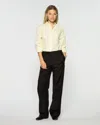 Serena Bute Flat Fronted Jogger In Brown