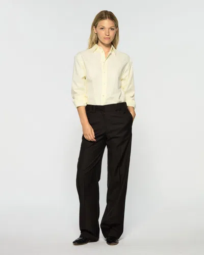 Serena Bute Flat Fronted Jogger In Brown