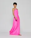 Serena Bute Gathered Neck Bias Dress