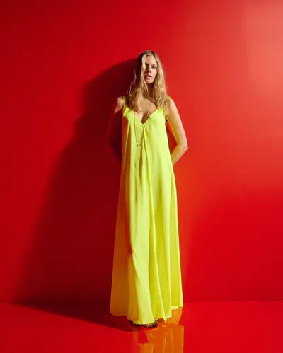 Serena Bute Ibiza Dress In Yellow