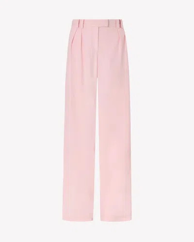 Serena Bute Lightweight Twill Boyfriend Trouser In Pink