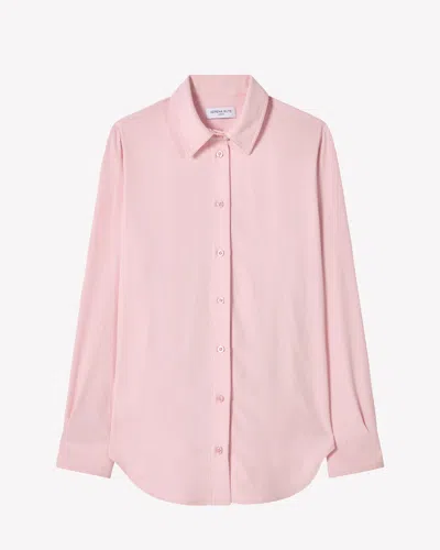 Serena Bute Lightweight Twill Classic Shirt In Pink