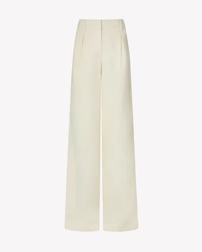 Serena Bute London Linen Inverted Pleat Trouser