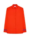 Serena Bute Oversized Shirt '25 - Bright Red