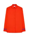 Serena Bute Oversized Shirt '25 - Bright Red