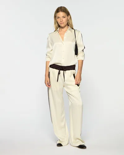 Serena Bute Relaxed Jogger In White