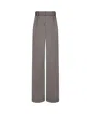 Serena Bute Satin Boyfriend Trouser '25 - Charcoal