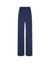 Serena Bute Satin Boyfriend Trouser '25 - Dark Navy In Blue