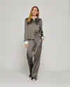 Serena Bute Satin Boyfriend Trouser '25