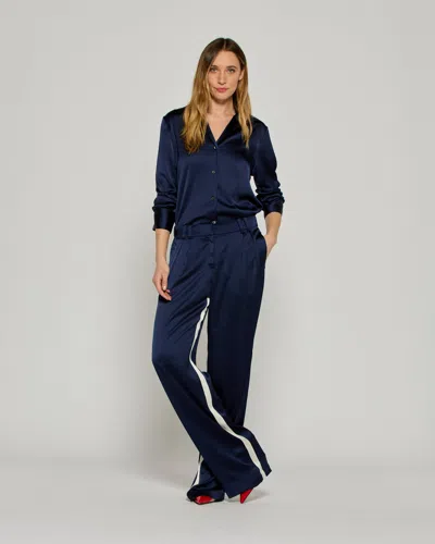 Serena Bute Satin Boyfriend Trouser '25