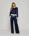 Serena Bute Satin Relaxed Jogger With Zip Pockets