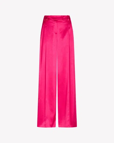 Serena Bute Satin Serena Trouser In Pink