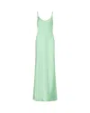 Serena Bute Satin Slip Dress '25 - Mint In Green