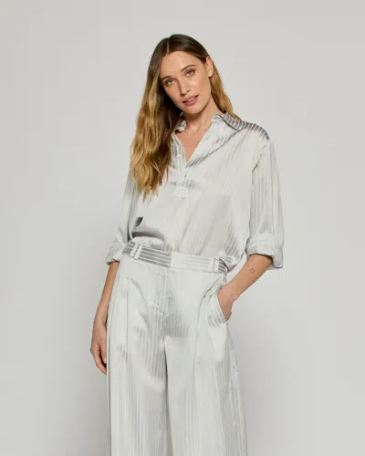 Serena Bute Satin Stripe George Shirt